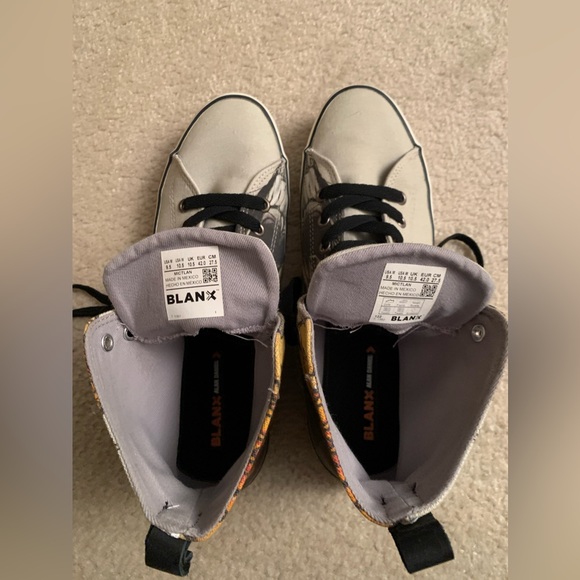 Blanx High Tops Designed by Alan Daniel Perez Mictlan Size 9.5 - Picture 7 of 11